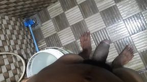 18 Year Old with Hairy Dick Masterbating