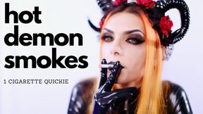 Hot Demon Smokes 🚬