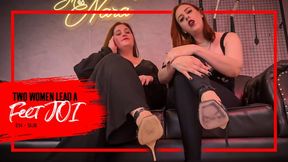 Nara and Anna Caroll Guide You Through Foot Fetish Pleasure (1080p EN-sub) Foot JOI - POV Foot Worship - High Heels - Sandals - Toenails - Sexy Soles - Foot Play