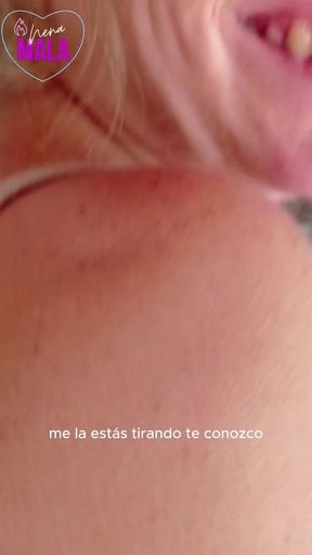 AMATEUR CREAMPIE. I FILL HER PUSSY WITH CUM IN HER RED DAYS. ARGENTINE COUPLE.   Clip 3