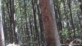 Italian Couple Gets Messy with a Creampie in the Woods