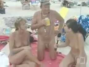 Naked News Nude Beach Interviews
