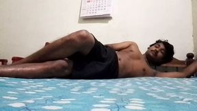Guy alone time in house
