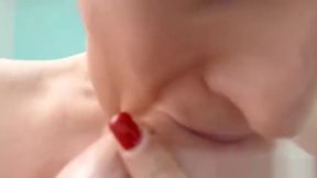 Gawk-worthy Teen&#039;s Huge Naturals, Just For You On Cam