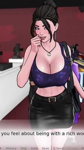 Stunning Blonde and Her Tight Pussy Divine Heel 06 by Eroniverse