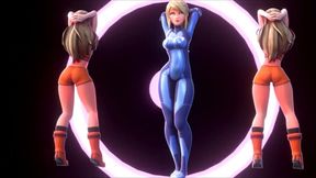 Zero Suit Samus Dancing