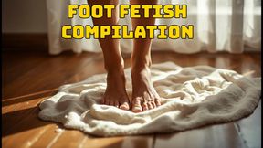 Perfect Feet Worship 👣 Foot Fetish Tease Compilation