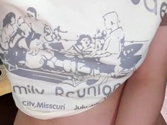 Webcam Teen masturbates and pretends you came in her mouth