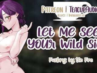 Let Me Watch Your Wild Side (F4M) (Nude Hike) (Cabin Getaway) (Banging by the Fire) ASMR Audio PORN