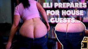 Eli preps for House Guests WMV