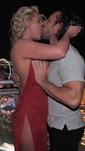 Phoenix Marie & Johnny Castle Fuck on a Las Vegas Balcony