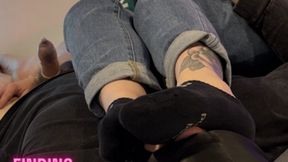 Smell My Socks and Lick My Sweaty Soles Till You CUM