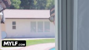 Donnie Rock And Lexi Luna - Provocative Milf With Supreme Body Caught Her Perv Neighbour Spying On Her During Her Daily Workout