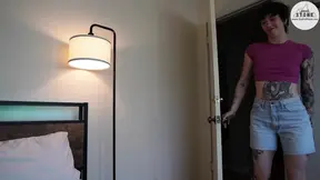 Best Friend's hot tatted girlfriend Salem Nox seduces you