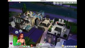 Sexy pelirroja y reci&eacute_n casado-Sims 4