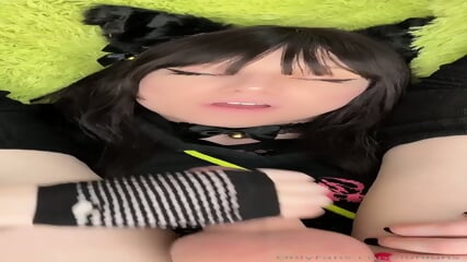 TS Solo Masturbation