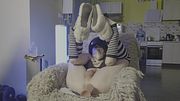 Fierce bottom training ignites wild cum shots