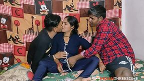 Real Indian Wife Shared With A Hot Friend