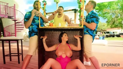 Eporner Exclusive ~ Sneaky Barkeeps Use Their Dicks to Shake & Stir Her.