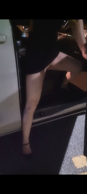 street no panties temptation outdoor exposure