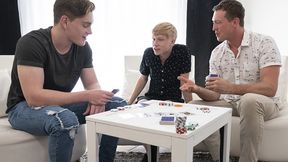 Tiny Boy Caleb Anthony Gives Up His Tight Hole To Big Step Brother And Horny Step Dad - Hot