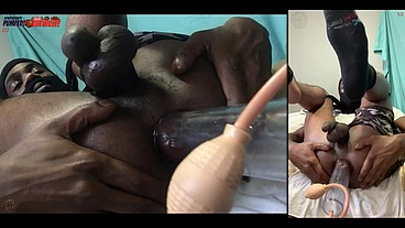 *PREMIUM* Introducing his faggot Asshole to Bondage (ALL ANGLES) - DJ ButtPussy