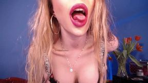 Topless Tease &amp; Naughty Smile