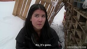 Cum On Face Outdoors Simona 18yo Teen 18+ From The Slope (aka. Lady Dee) - Dee Dee