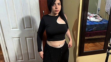 I take my step-cousin to eat then she pays me like this