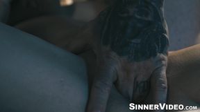 Blonde MILF Lexi Stone gives in to her lovers naughty seduction