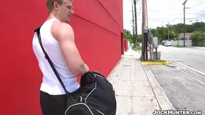 Two depraved tattooed homos enjoy banging in a gym