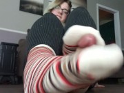 SLT Sockjob w/ Toy JOI (full video on channel!)