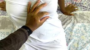 Sensational Asian Beauty Enjoys Intense Pleasure and Can't Hold Back Her Moans! - Horny Asian babe riding big hard cock & moaning loud