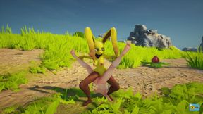 Rabbit Monster Grinding Woman (sapphire Safari V.23)