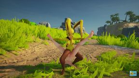 Rabbit Monster Grinding Woman (sapphire Safari V.23)