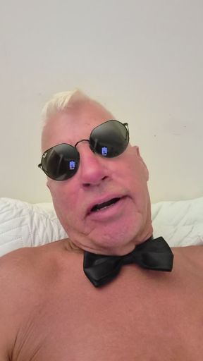 Gay Cock  in bed.