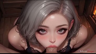 She arrived looking cold and untouchable... five minutes later she was begging with her panties already pushed aside.[AI]