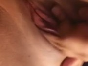 Fingering myself and teasing