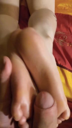 Shane puts oil on my soles - DOLLSCULT   Clip 1