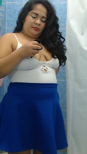 The Best Video of Two Stepsisters Pissing on Each Other and Both Being Urinated by the Husband Ending up Taking a Lesbian Shower