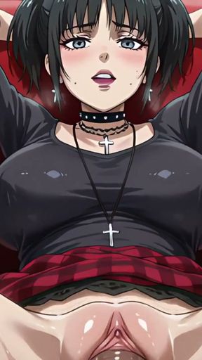 Goth Mikasa (AOT)   Clip 1