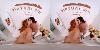 Turned On at the Bakery Virtual Real Porn