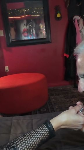 Grandpa Sub Sucks My Butt Plug Clean Straight out of My Ass   Clip 1
