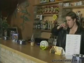 Bartender Fucks a Client