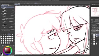 Masturbating my friend in the classroom - FANART - SPEEDPAINT 🤫💚