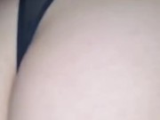My girlfriend trying on sexy lingerie and thongs, quarantined video!