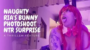 Naughty Ria's Bunny Photoshoot NTR Surprise