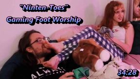 Ninten-Toes Gaming Foot Worship - Fox