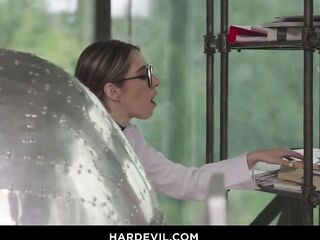 Secretarial Seduction: Safira's Cheeky 3some with 2 Clients Unleashes Wild Fun and Double Penetration in an Office Dream Experience