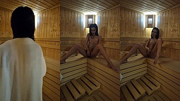 Smoking in the sauna